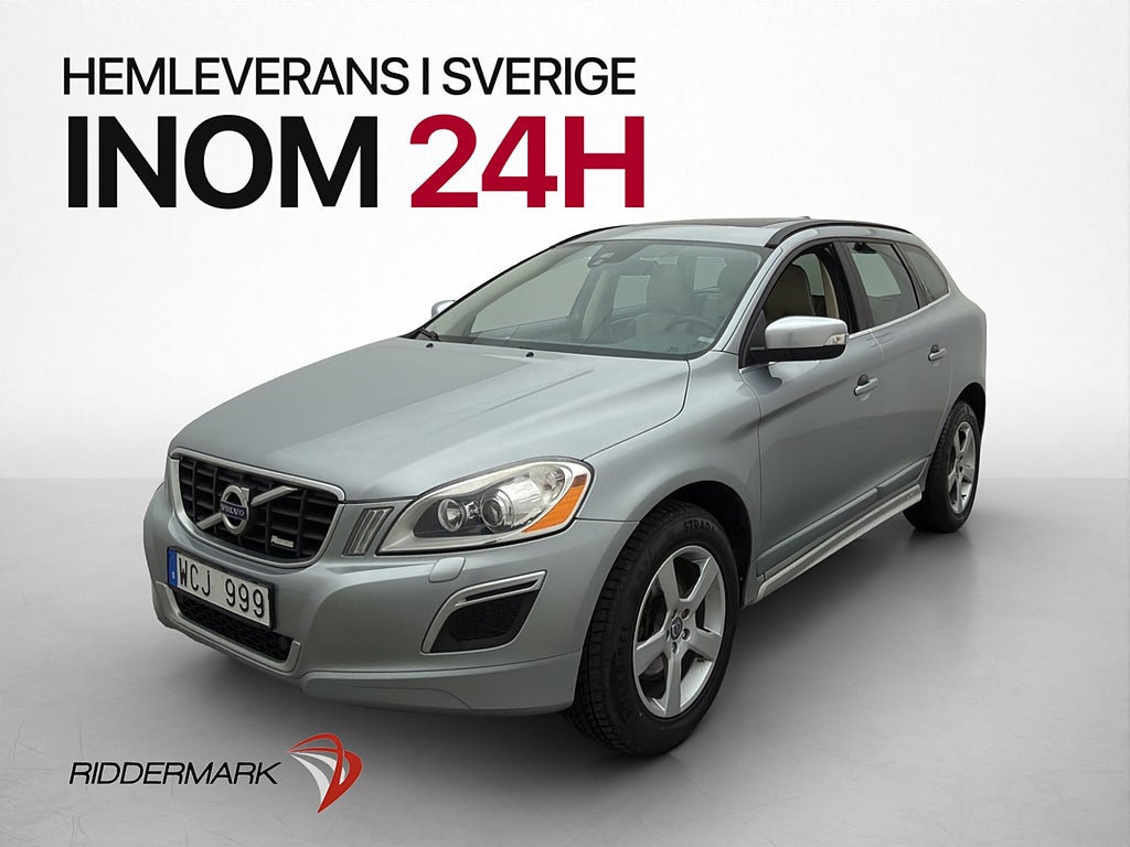 Volvo XC60 D4 R-Design Pano Värmare Skinn Dragkrok