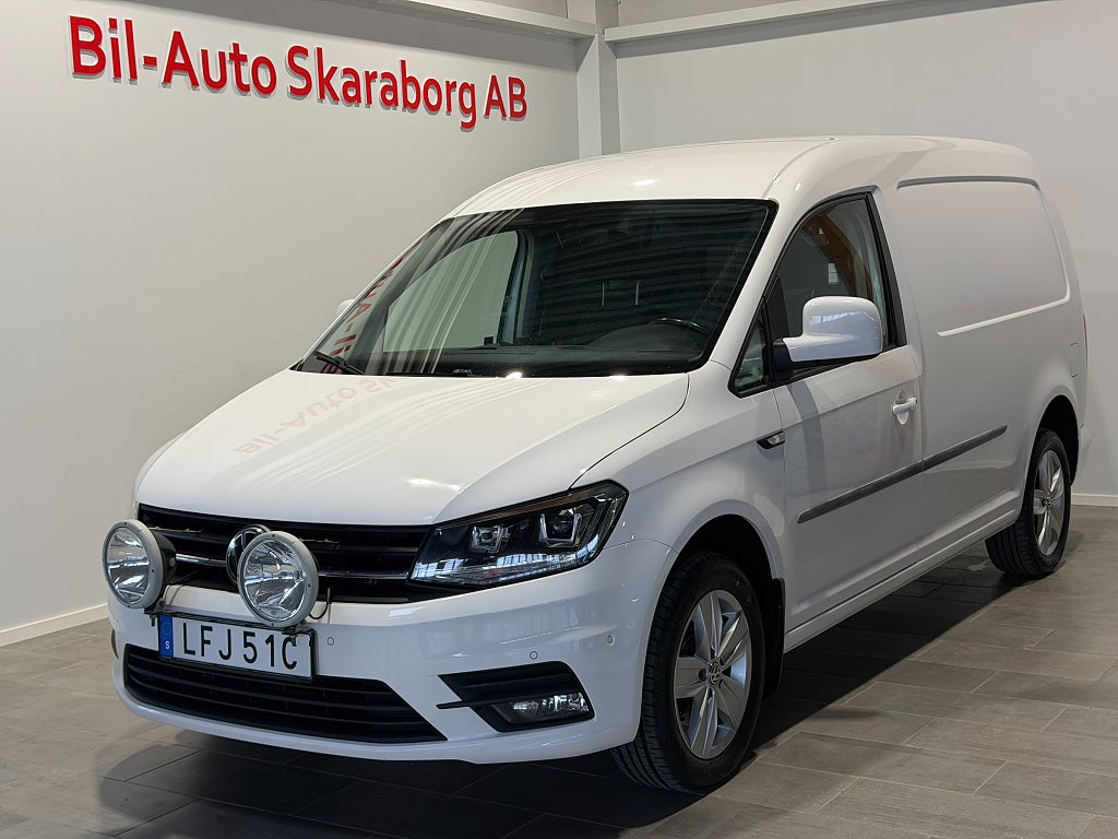 Volkswagen Caddy Maxi 2.0 TDI 4Motion Dragkrok Värmare Inredd 150hk