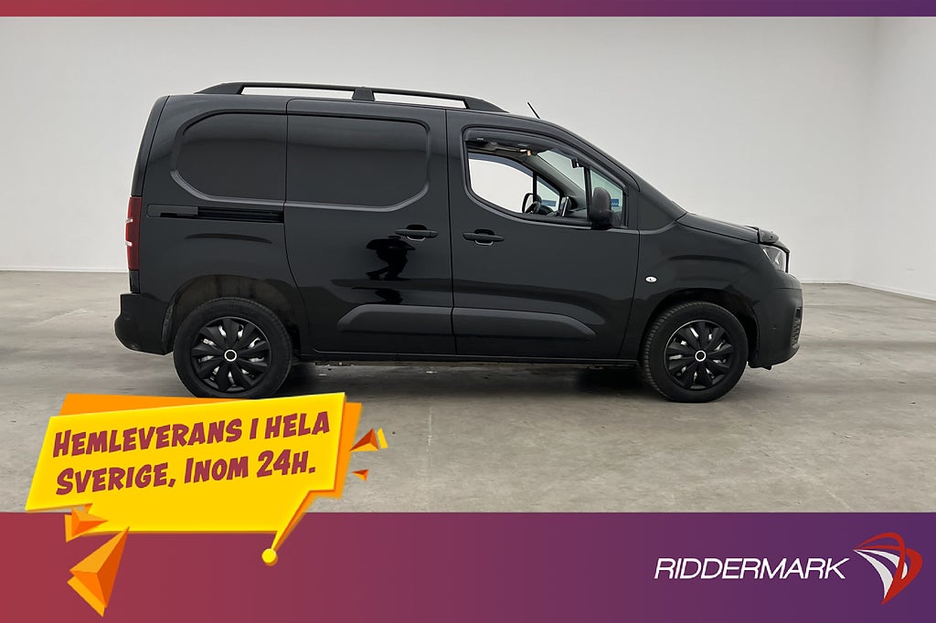 Peugeot Partner 130hk Ny-Kamrem Värm PDC Drag CARPLAY Moms