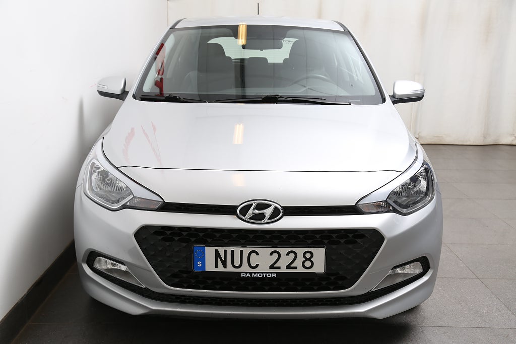 Hyundai i20 1,2 84hk Comfort 5D I 1ägare I Nyservad 2016