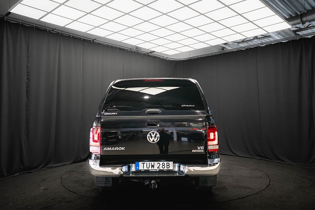Volkswagen Amarok V6 TDI 4M AVENTURA KÅPA LÄDER 20'' D-VÄRM KAMERA DRAG