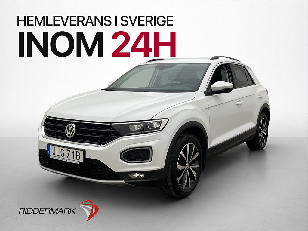 Volkswagen T-Roc TSI 4Motion 190hk Cockpit Sensorer CarPlay
