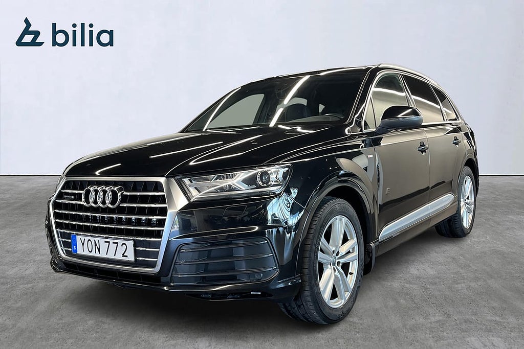 Audi Q7 Quattro TipTronic S-Line 7-sits Kamera Drag SoV-d...