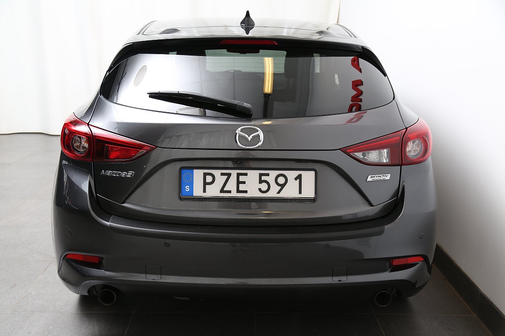 Mazda 3 Sport 2,0 165hk | Optimum | Off- White | Bose | HUD | 2017