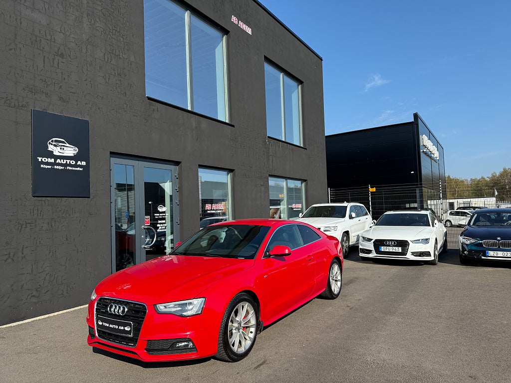 Audi A5 Coupé 2.0 TDI DPF quattro S-Tronic S-Line Ny Servad 