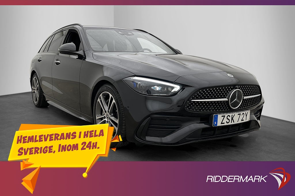 Mercedes-Benz C200 T AMG Pano Night HUD 360° Ambient 4-Zons