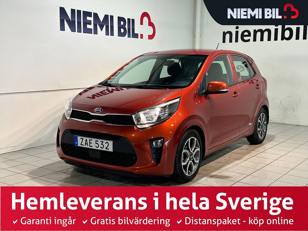 Kia Picanto 1.25 GLS Advance 84hk Mvärm Psens Rattvärme SoV