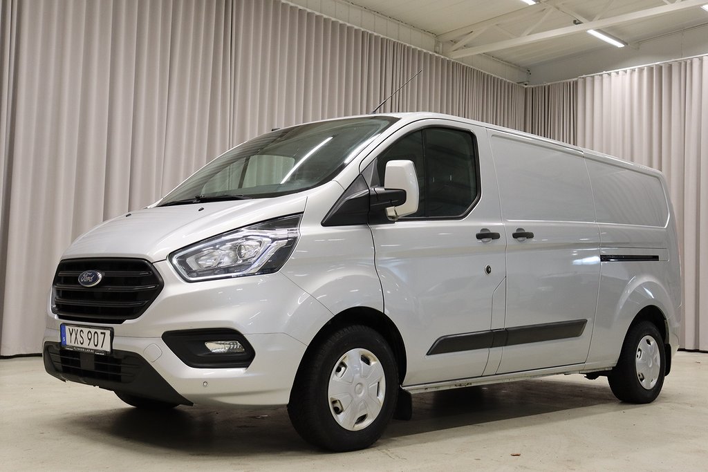 Ford Transit Custom 130HK L2 Servicebil X2-Sidodörr Leasebar