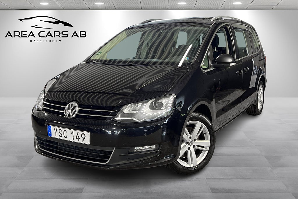 Volkswagen Sharan 7 sits 2.0 TDI  4Motion/Panorama/Värme/Drag/Moms