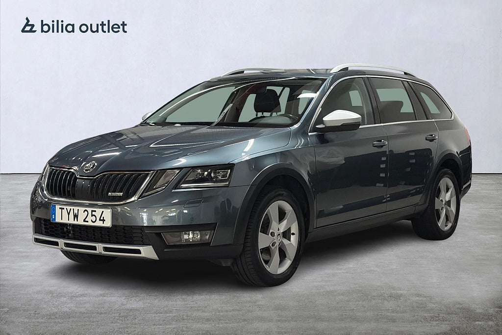 Skoda Octavia Scout 1.8 TSI 4x4 DSG Premium 180hk Navi Drag Backkamera