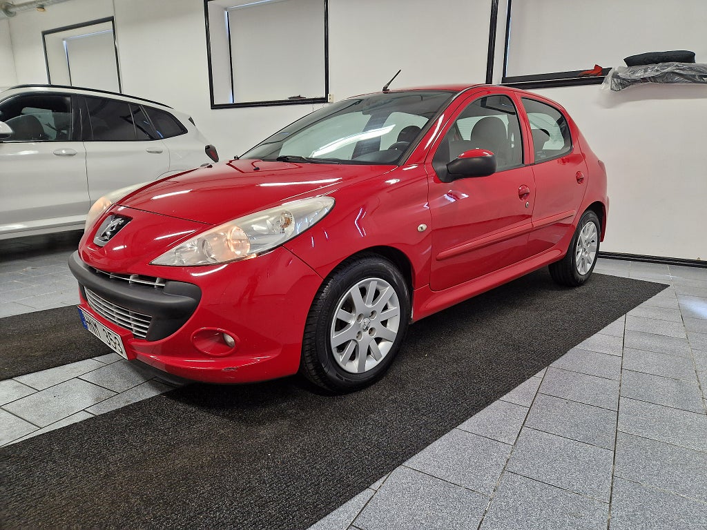 Peugeot 206 5-dörrars 1.4 Euro 5 Nybesiktigad