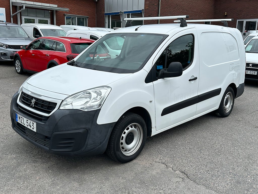 Peugeot Partner Van Utökad Last 1.6 BlueHDi Euro 6 / L2 / Leasebar
