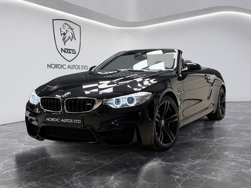 BMW M4 Convertible / DCT / Kolfiber / H&K / SV-såld / Head up