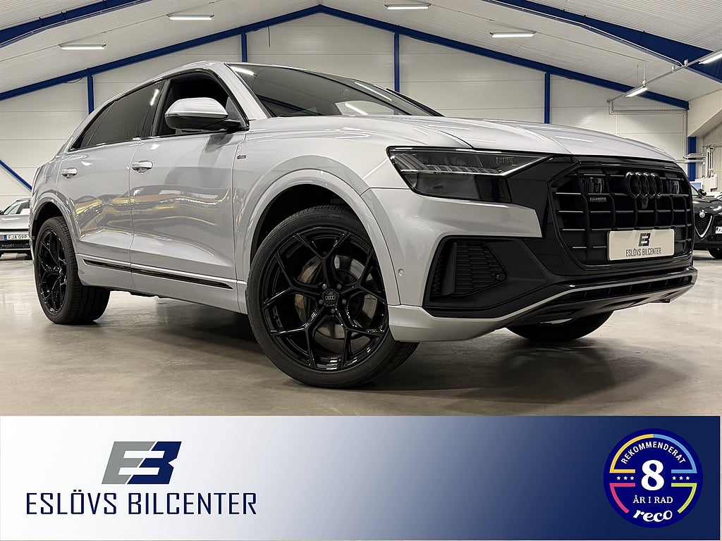 Audi Q8 50 TDI 286 HK Q / S Line / 360 / Fyrhjulsstyrning /