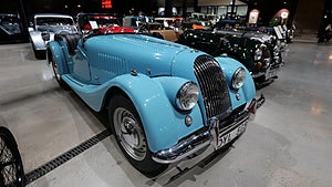 Den här Morgan +4 har totalrenoverats till ett fint skick. 