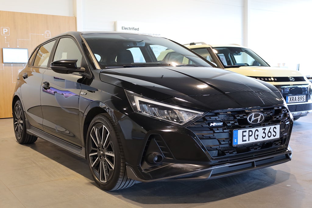 Hyundai i20 1,0 T-GDI iMT 48V MHEV N-Line 120hk Keyless Kamera