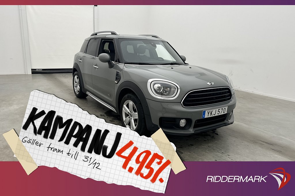 MINI Countryman ALL4 136hk Chili Halvskinn 4,95% Ränta