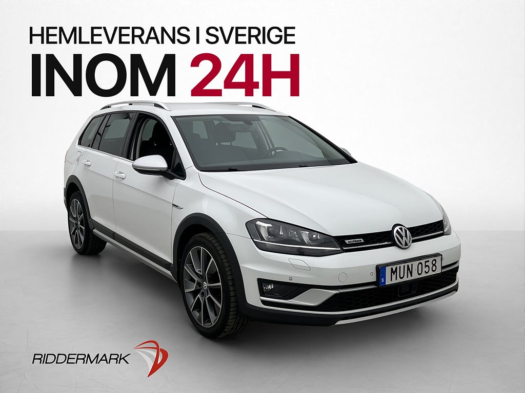 Volkswagen Golf Alltrack TDI 4M 184hk Kamera Drag CarPlay