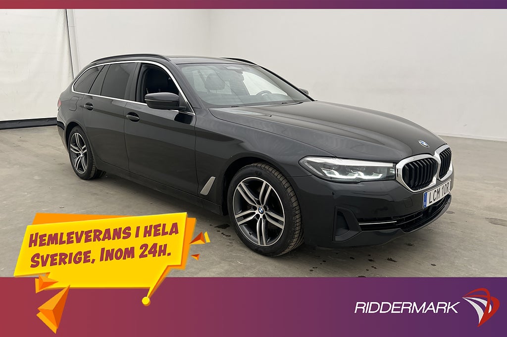 BMW 520 d xDrive Touring Pano HiFi Kamera Skinn CarPlay MOMS