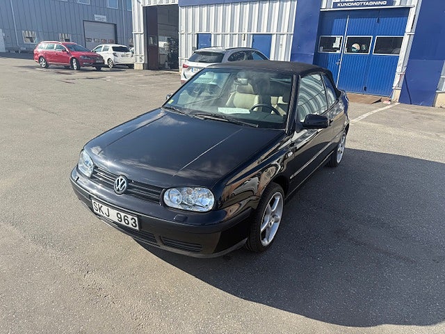 Volkswagen Golf Cabriolet 2.0 /Nybesiktad/Nyservad/Nykamrem