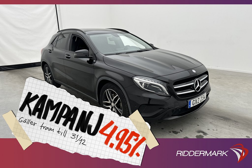 Mercedes-Benz GLA 250 4M Progressive Night P 4,95% Ränta