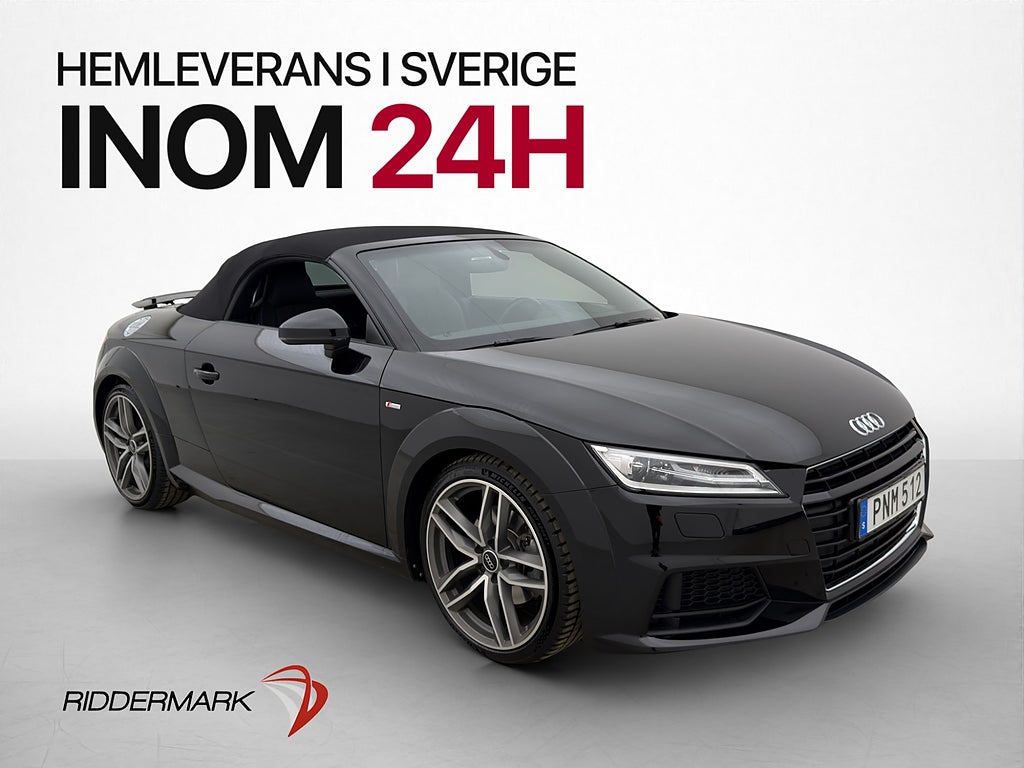 Audi TT Roadster 1.8 TFSI S-Line Cockpit 19"RS 2636Mil 180hk