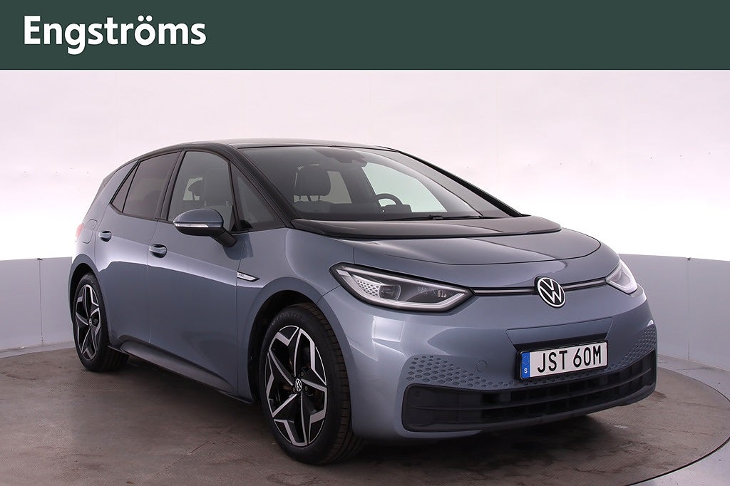 Volkswagen ID.3 Pro 204Hk Matrix/Backkamera/Panorama