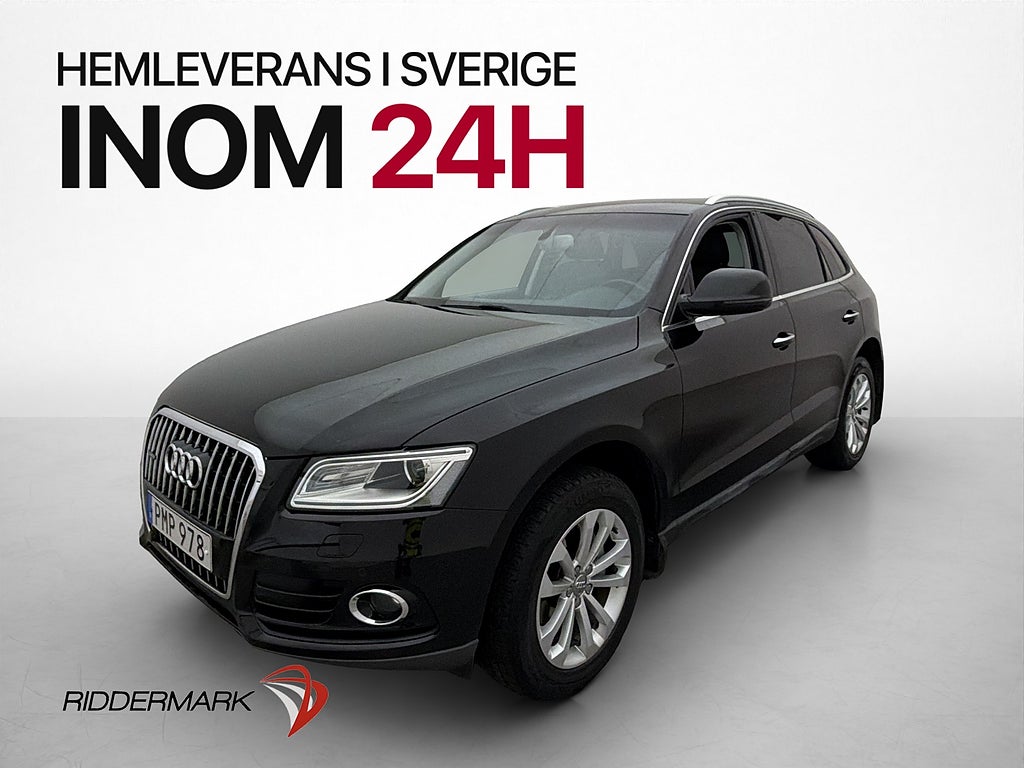 Audi Q5 2.0 TDI Quattro 190hk M-Värmare Drag Halvskinn