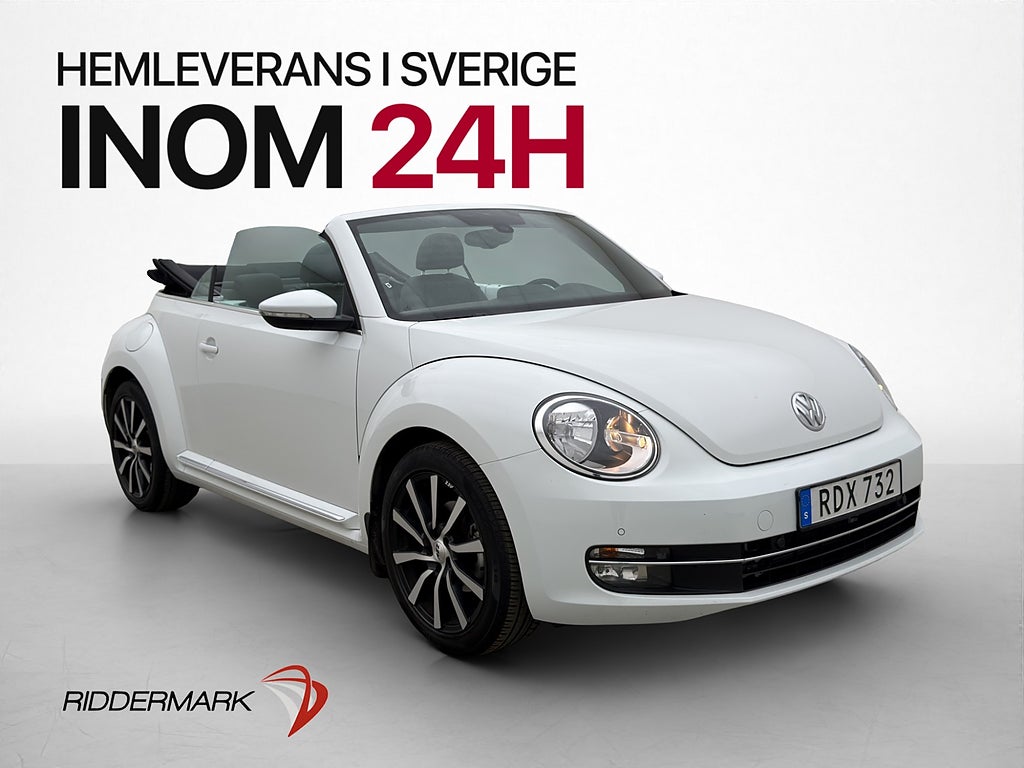 Volkswagen Beetle 1.2 TSI Läder Sensorer CarPlay