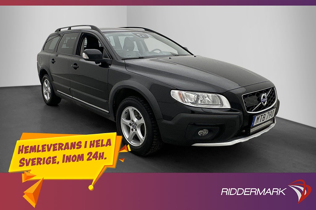 Volvo XC70 D4 AWD Dynamic Skinn Värmare Drag VÄLSERVAD