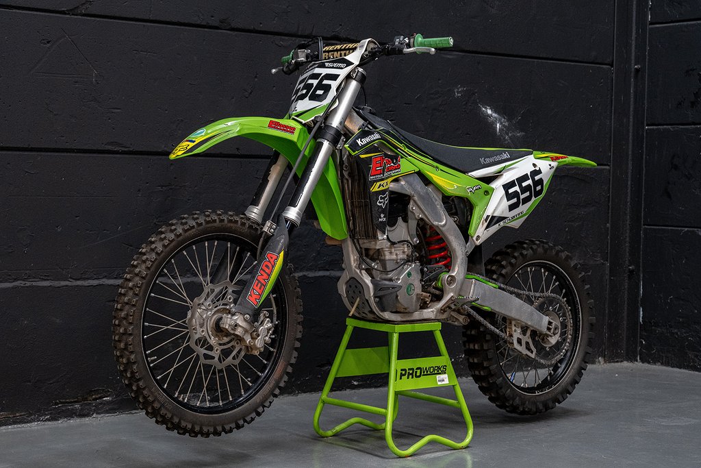 Kawasaki KX250F 2017 Nya Kolvar & Cylinder 147,3 Timmar