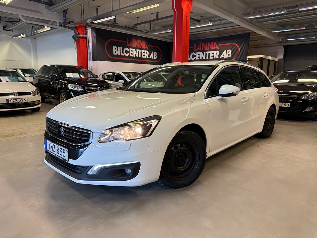 Peugeot 508 SW 1.6 BlueHDi Drag PDC M-värmare Kamrem bytt