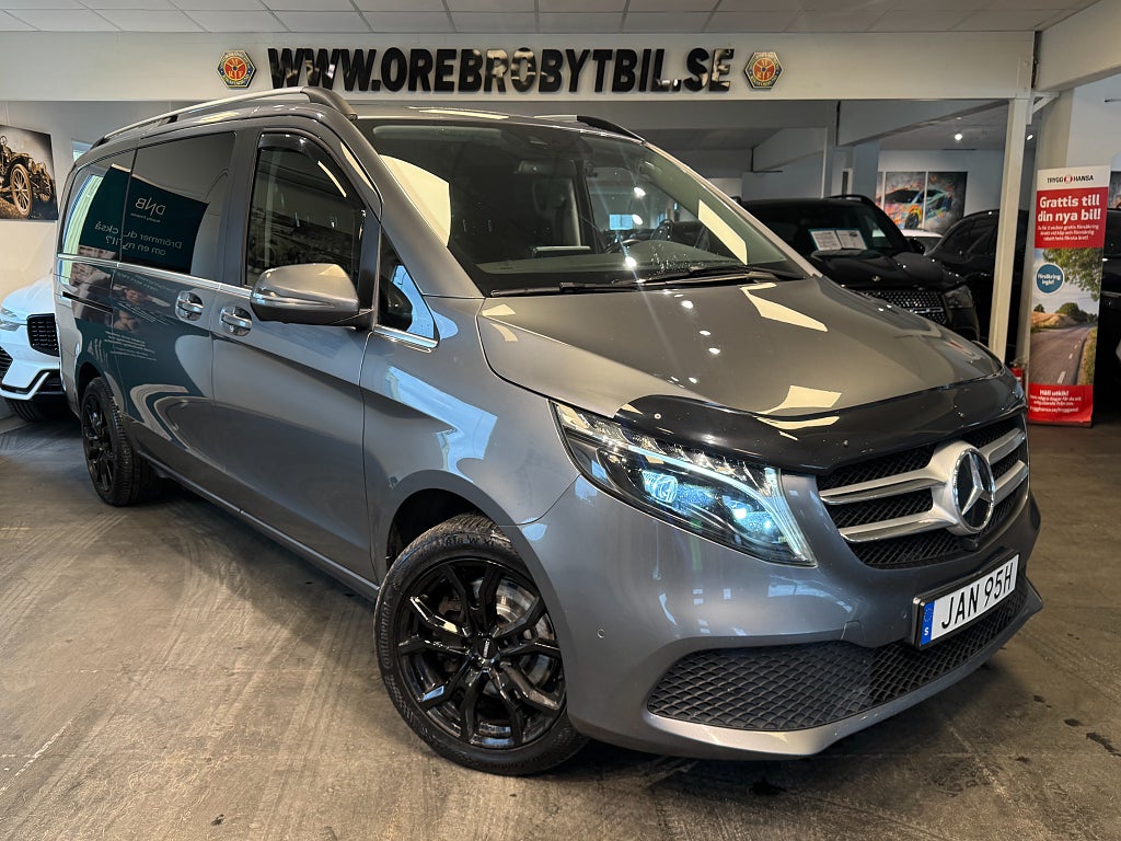 Mercedes-Benz V 300d 4MATIC 3.2t 9G-Tronic Avantgarde Drag Gps Värmare