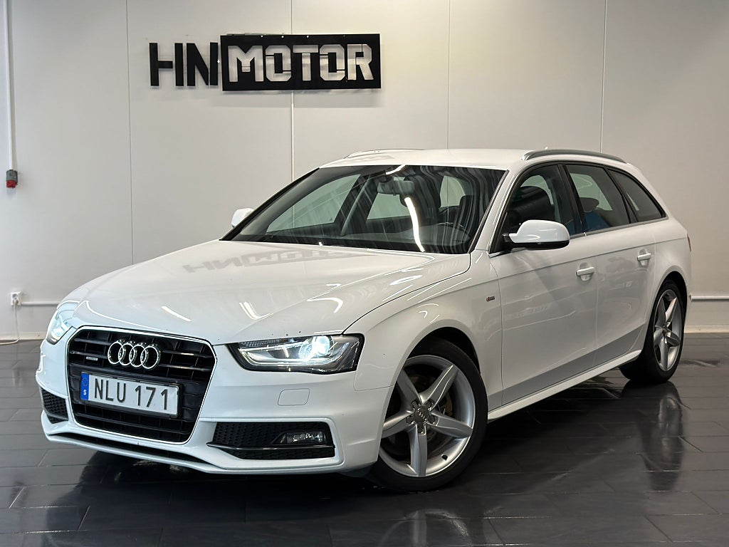Audi A4 Avant 2.0 TDI Quattro S-Line |KamremBytt|NyServ|2Ägare|