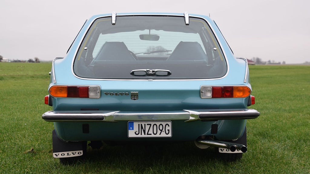 Bedömningen är att den här Volvon är i otroligt fint skick. Foto. Bilweb Auctions