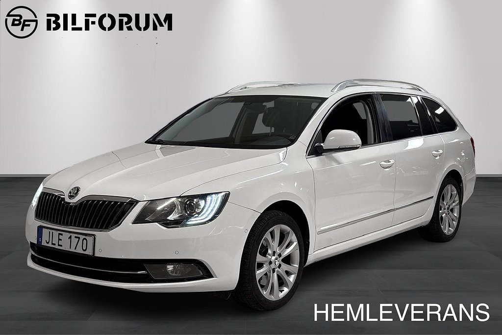 Škoda Superb Stasjonsvogn 2.0 TDI 4x4 DSG sekvensiell, 6-trinn, 170hk, 2014