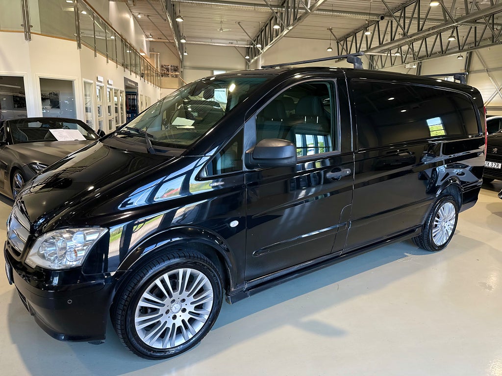 Mercedes-Benz Vito 122 CDI 3.0t TouchShift / Drag / Lastbågar / 3-Sits 