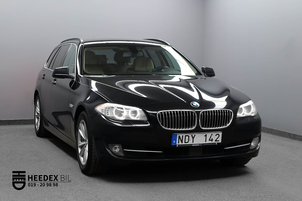 BMW 520d Steptronic 184hk Komfortstolar Skinn Kamera Drag M-ratt