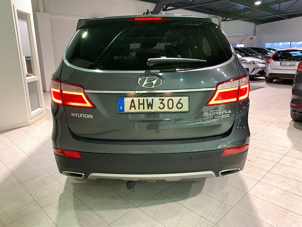Hyundai Grand Santa fe 2.2 CRDi 197hk 4WD Premium Plus |7 sits|Värmare|P 2014