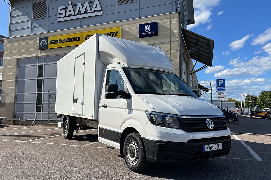 Volkswagen crafter Chassi 35 2.0 TDI Euro 6 Volymskåp bakgavellyft