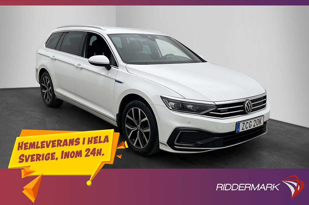 Volkswagen Passat GTE 1.4 TSI Värmare Cockpit 360° Skinn