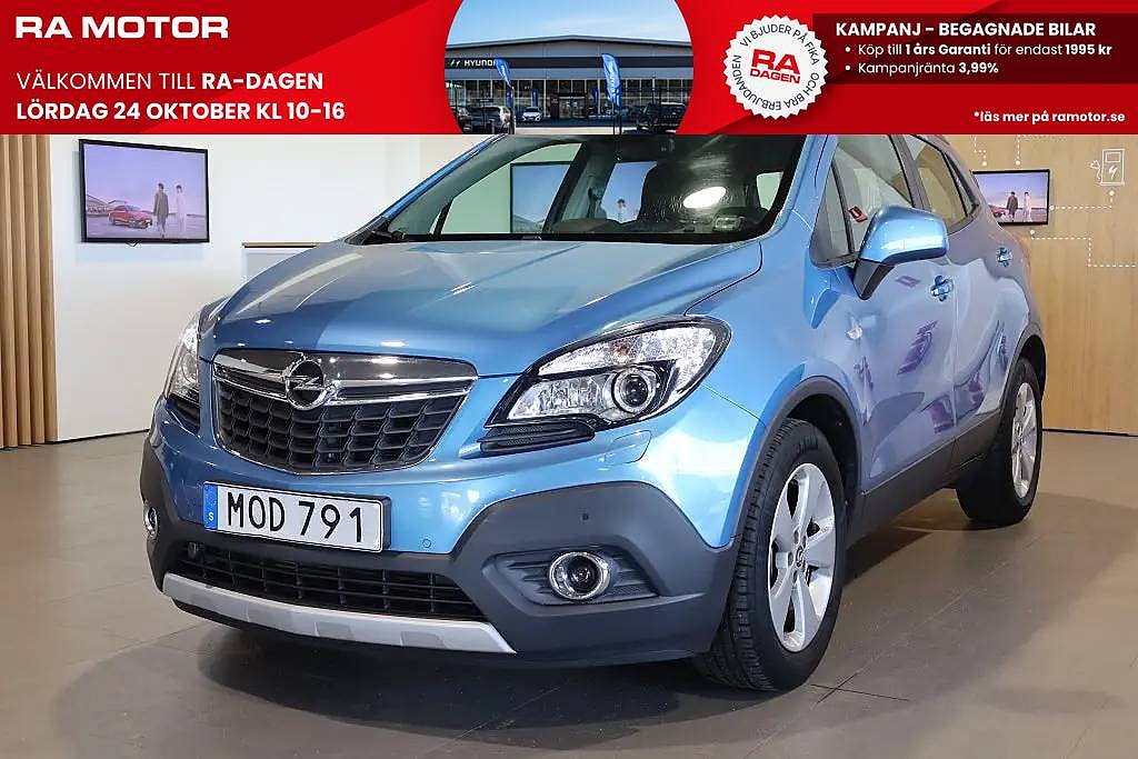 Opel Mokka 1.4 Turbo Mokka M-Värme Rattvärme PDC Blåtand 2016