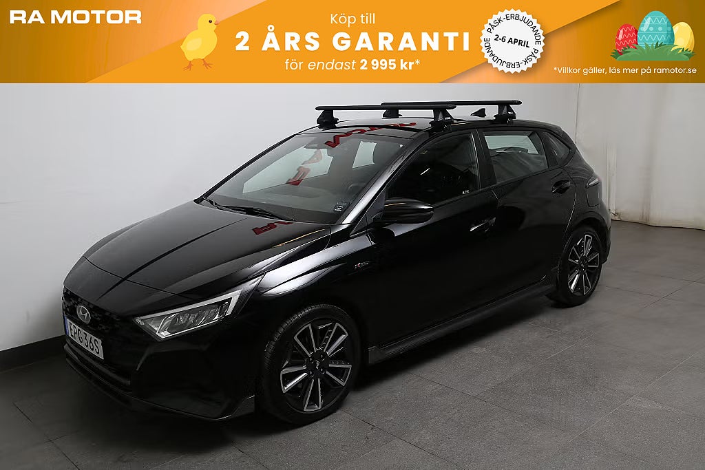 Hyundai i20 1,0 T-GDI iMT 48V MHEV N-Line 120hk Keyless Kamera 2022