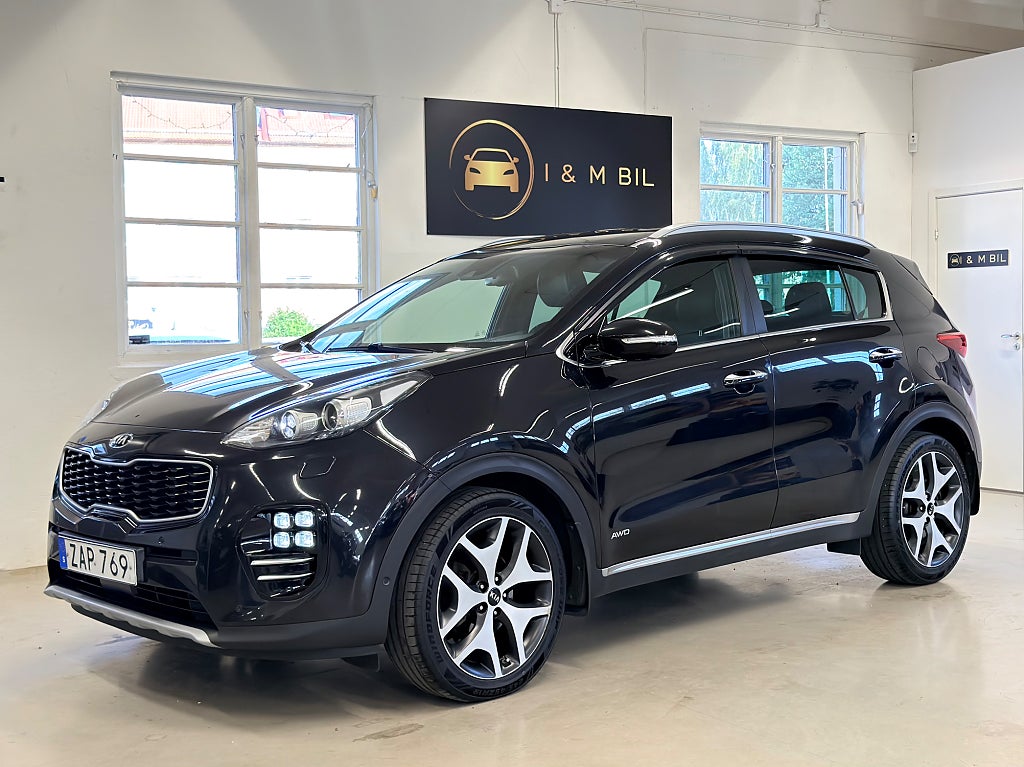 Kia Sportage 2.0 CRDi AWD Automat GT-Line Euro 6/ Dragkrok/