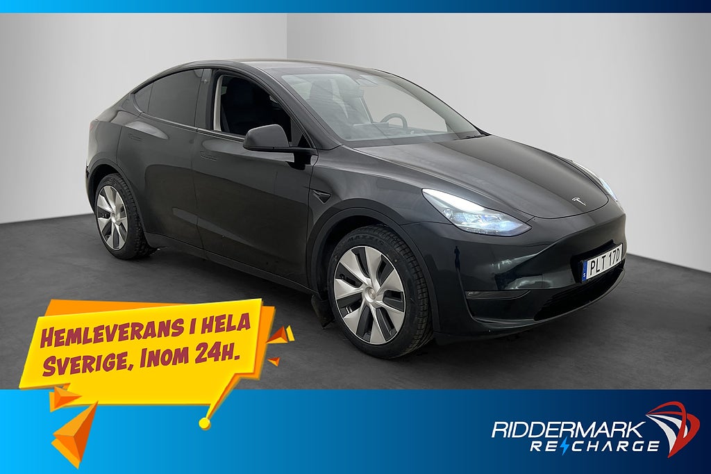 Tesla Model Y Longe Range AWD Dragkrok Autopilot MOMS
