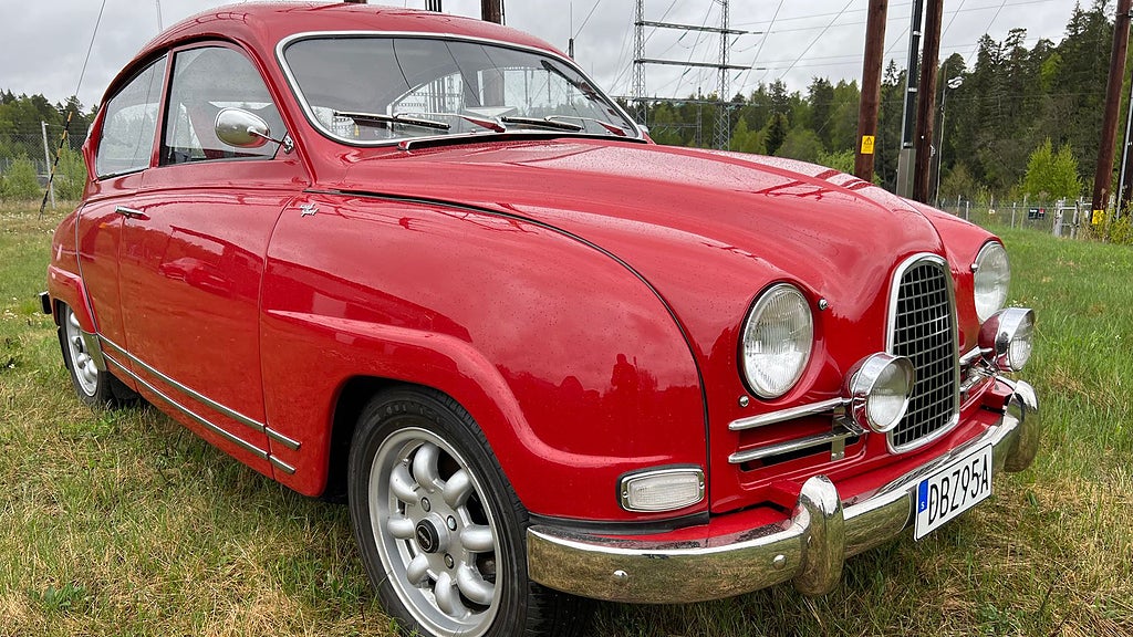 Saaben har renoverats på ett professionellt sätt. Foto: Bilweb Auctions