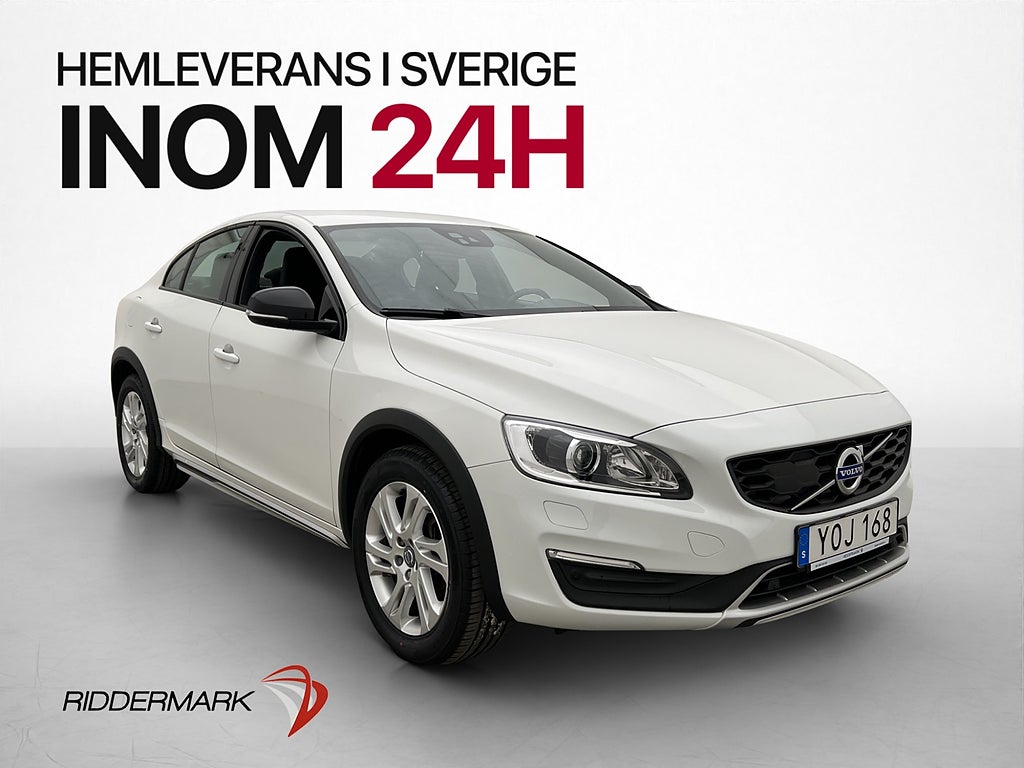 Volvo S60 Cross Country D4 AWD Classic VOC Värm Navi Keyless