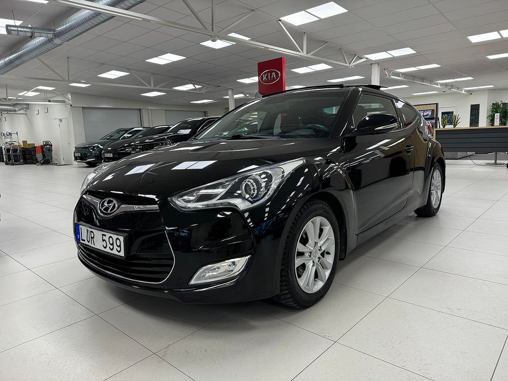 Hyundai Veloster 1.6 GDI Panorama S&V-Hjul