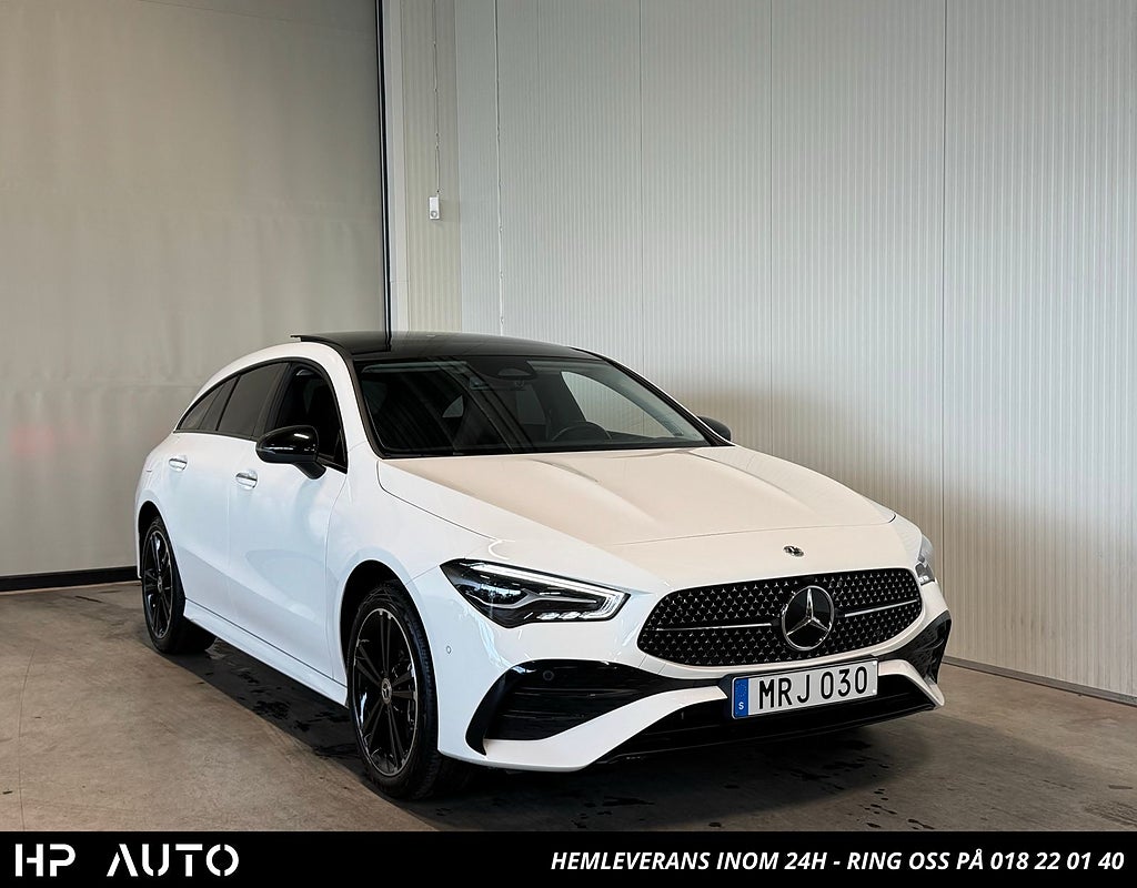 Mercedes-Benz CLA 250 e Plug-In AMG Sport Pano/Värmare/Drag/Burmester/