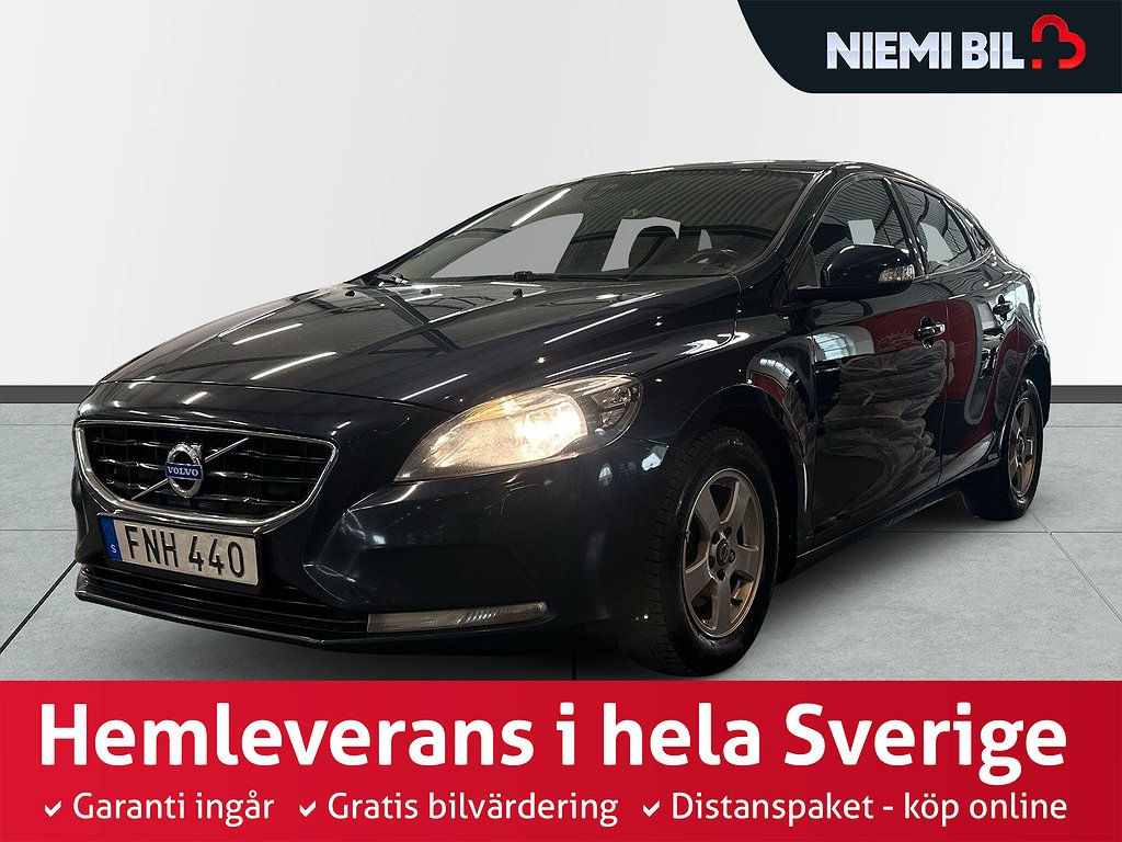 Volvo V40 D2 Kinetic S&V-Hjul/Backkamera/BT/Drag/Dvärmare
